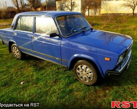 Синій ВАЗ 2107, об'ємом двигуна 1.5 л та пробігом 125 тис. км за 1500 $, фото 1 на Automoto.ua