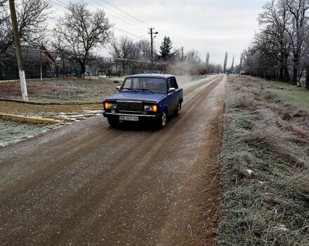 Синій ВАЗ 2107, об'ємом двигуна 1.5 л та пробігом 94 тис. км за 1500 $, фото 1 на Automoto.ua