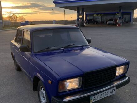 Синій ВАЗ 2107, об'ємом двигуна 1.5 л та пробігом 100 тис. км за 900 $, фото 1 на Automoto.ua