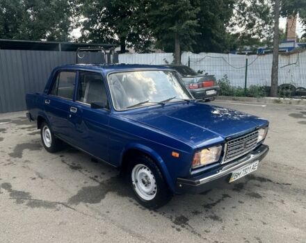 Синий ВАЗ 2107, объемом двигателя 1.5 л и пробегом 30 тыс. км за 1200 $, фото 1 на Automoto.ua