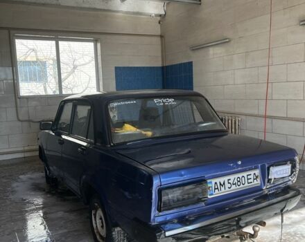 Синий ВАЗ 2107, объемом двигателя 1.5 л и пробегом 100 тыс. км за 610 $, фото 1 на Automoto.ua