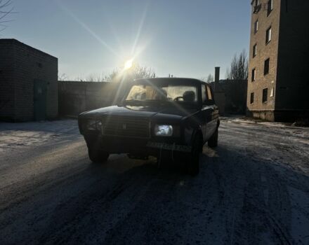 Синий ВАЗ 2107, объемом двигателя 1.6 л и пробегом 150 тыс. км за 750 $, фото 1 на Automoto.ua
