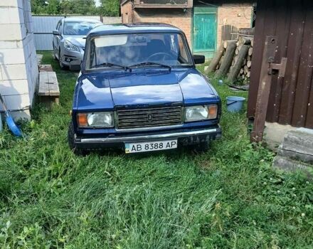 Синий ВАЗ 2107, объемом двигателя 1.6 л и пробегом 76 тыс. км за 500 $, фото 1 на Automoto.ua