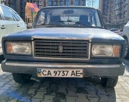 Синий ВАЗ 2107, объемом двигателя 1.45 л и пробегом 255 тыс. км за 840 $, фото 1 на Automoto.ua