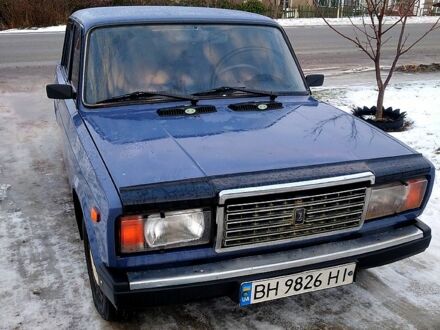 Синий ВАЗ 2107, объемом двигателя 1.5 л и пробегом 1 тыс. км за 1600 $, фото 1 на Automoto.ua