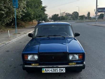 Синій ВАЗ 2107, об'ємом двигуна 1.5 л та пробігом 1 тис. км за 1103 $, фото 1 на Automoto.ua