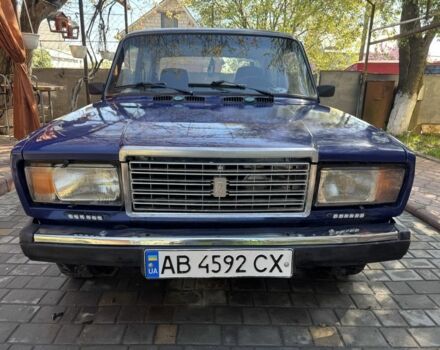 Синий ВАЗ 2107, объемом двигателя 1.6 л и пробегом 100 тыс. км за 1300 $, фото 1 на Automoto.ua