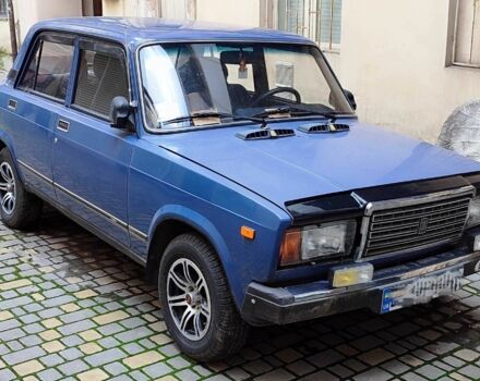 Синий ВАЗ 2107, объемом двигателя 1.45 л и пробегом 50 тыс. км за 1698 $, фото 1 на Automoto.ua