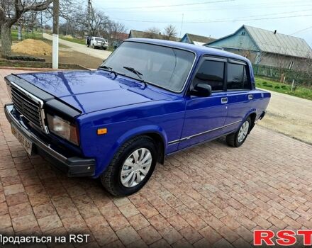 Синий ВАЗ 2107, объемом двигателя 1.5 л и пробегом 123 тыс. км за 1450 $, фото 1 на Automoto.ua
