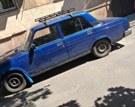 Синий ВАЗ 2107, объемом двигателя 1.5 л и пробегом 110 тыс. км за 1449 $, фото 1 на Automoto.ua