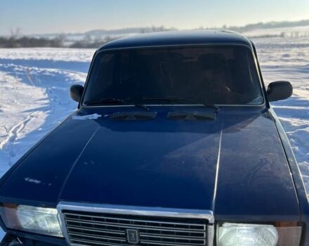 Синий ВАЗ 2107, объемом двигателя 1.5 л и пробегом 20 тыс. км за 1100 $, фото 1 на Automoto.ua