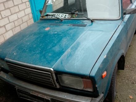 Синий ВАЗ 2107, объемом двигателя 1.6 л и пробегом 90 тыс. км за 477 $, фото 1 на Automoto.ua