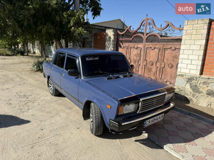 Синий ВАЗ 2107, объемом двигателя 1.45 л и пробегом 80 тыс. км за 2500 $, фото 1 на Automoto.ua