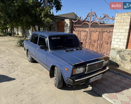 Синий ВАЗ 2107, объемом двигателя 1.45 л и пробегом 80 тыс. км за 2500 $, фото 1 на Automoto.ua