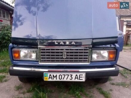 Синий ВАЗ 2107, объемом двигателя 1.5 л и пробегом 130 тыс. км за 1500 $, фото 1 на Automoto.ua