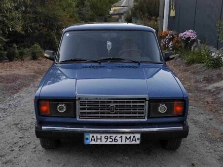 Синий ВАЗ 2107, объемом двигателя 0 л и пробегом 67 тыс. км за 1150 $, фото 1 на Automoto.ua