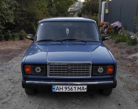 Синий ВАЗ 2107, объемом двигателя 0 л и пробегом 67 тыс. км за 1150 $, фото 1 на Automoto.ua