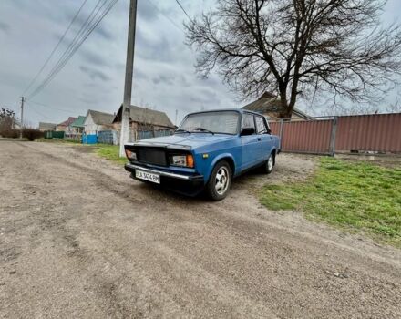 Синій ВАЗ 2107, об'ємом двигуна 1.5 л та пробігом 80 тис. км за 1100 $, фото 1 на Automoto.ua
