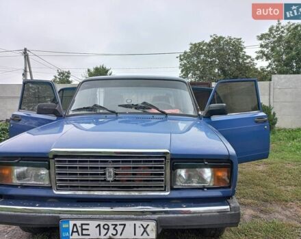 Синий ВАЗ 2107, объемом двигателя 1.5 л и пробегом 50 тыс. км за 1350 $, фото 1 на Automoto.ua