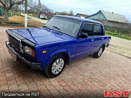 Синий ВАЗ 2107, объемом двигателя 1.5 л и пробегом 123 тыс. км за 1450 $, фото 1 на Automoto.ua