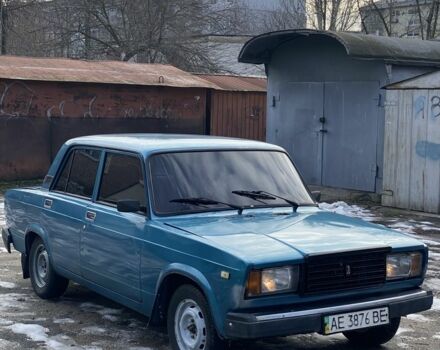 Синий ВАЗ 2107, объемом двигателя 1.5 л и пробегом 120 тыс. км за 875 $, фото 1 на Automoto.ua