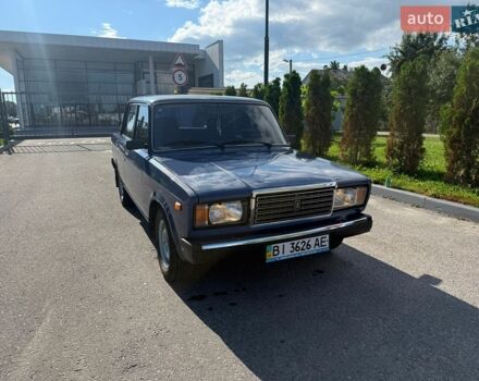 Синий ВАЗ 2107, объемом двигателя 1.5 л и пробегом 108 тыс. км за 2700 $, фото 1 на Automoto.ua