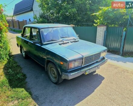 Синий ВАЗ 2107, объемом двигателя 1.5 л и пробегом 180 тыс. км за 1800 $, фото 1 на Automoto.ua