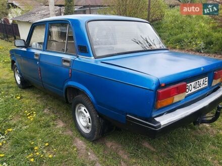 Синий ВАЗ 2107, объемом двигателя 1.5 л и пробегом 189 тыс. км за 850 $, фото 1 на Automoto.ua