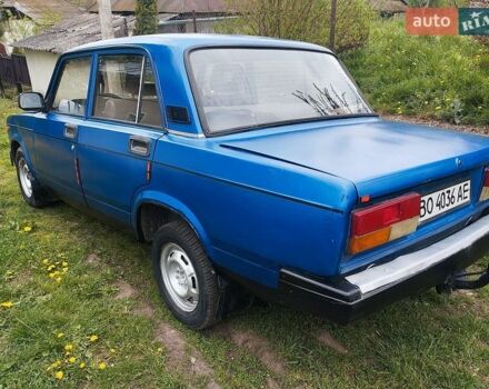 Синий ВАЗ 2107, объемом двигателя 1.5 л и пробегом 189 тыс. км за 850 $, фото 1 на Automoto.ua