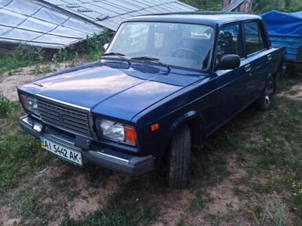 Синий ВАЗ 2107, объемом двигателя 1.4 л и пробегом 120 тыс. км за 1064 $, фото 1 на Automoto.ua