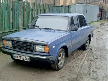 Синій ВАЗ 2107, об'ємом двигуна 1.5 л та пробігом 200 тис. км за 1848 $, фото 1 на Automoto.ua