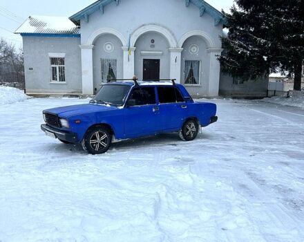 Синий ВАЗ 2107, объемом двигателя 1.5 л и пробегом 0 тыс. км за 800 $, фото 1 на Automoto.ua
