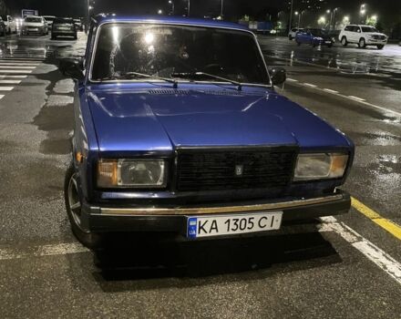 Синій ВАЗ 2107, об'ємом двигуна 1.5 л та пробігом 100 тис. км за 2000 $, фото 1 на Automoto.ua