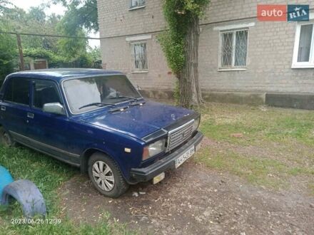 ВАЗ 2107 2006 в Константиновке на Automoto.ua Синий ВАЗ 2107, объемом двигателя 1.45 л и пробегом 190 тыс. км за 1700 $, фото 1 на Automoto.ua