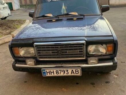 Синий ВАЗ 2107, объемом двигателя 1.45 л и пробегом 51 тыс. км за 1300 $, фото 1 на Automoto.ua