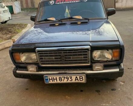 Синій ВАЗ 2107, об'ємом двигуна 1.45 л та пробігом 51 тис. км за 1300 $, фото 1 на Automoto.ua