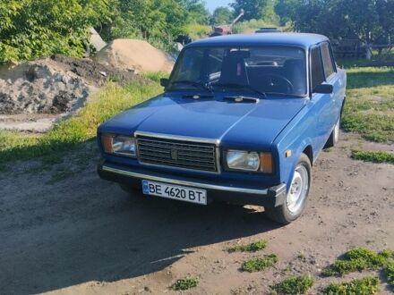 Синий ВАЗ 2107, объемом двигателя 1.5 л и пробегом 61 тыс. км за 1506 $, фото 1 на Automoto.ua