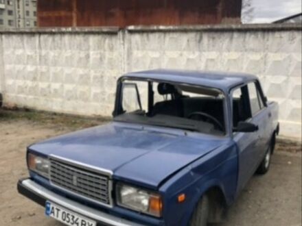 ВАЗ 2107 2006 в Ивано-Франковске на Automoto.ua Синий ВАЗ 2107, объемом двигателя 1.5 л и пробегом 15 тыс. км за 500 $, фото 1 на Automoto.ua