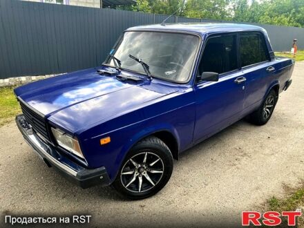 Синий ВАЗ 2107, объемом двигателя 1.5 л и пробегом 183 тыс. км за 1199 $, фото 1 на Automoto.ua