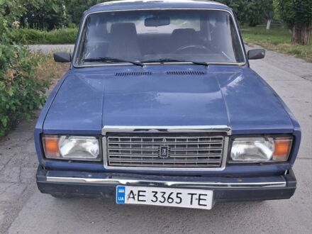 Синій ВАЗ 2107, об'ємом двигуна 1.5 л та пробігом 80 тис. км за 1000 $, фото 1 на Automoto.ua