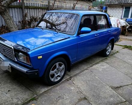 Синий ВАЗ 2107, объемом двигателя 1.5 л и пробегом 0 тыс. км за 1100 $, фото 1 на Automoto.ua