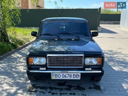 Синий ВАЗ 2107, объемом двигателя 1.5 л и пробегом 150 тыс. км за 1000 $, фото 1 на Automoto.ua