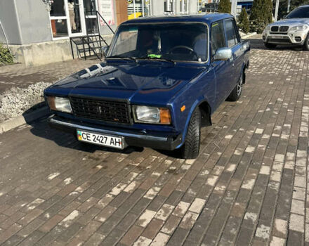 Синий ВАЗ 2107, объемом двигателя 1.6 л и пробегом 42 тыс. км за 1750 $, фото 1 на Automoto.ua