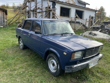 Синий ВАЗ 2107, объемом двигателя 1.5 л и пробегом 30 тыс. км за 753 $, фото 1 на Automoto.ua