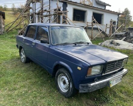 Синий ВАЗ 2107, объемом двигателя 1.5 л и пробегом 30 тыс. км за 753 $, фото 1 на Automoto.ua