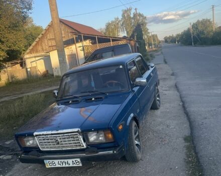 Синій ВАЗ 2107, об'ємом двигуна 1.5 л та пробігом 3 тис. км за 672 $, фото 1 на Automoto.ua