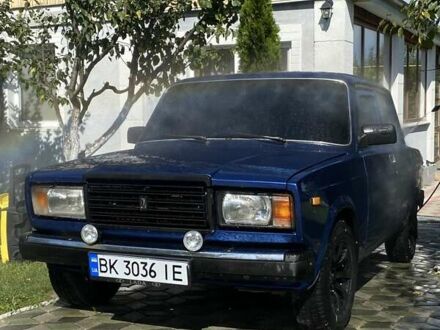 Синій ВАЗ 2107, об'ємом двигуна 1.45 л та пробігом 114 тис. км за 1400 $, фото 1 на Automoto.ua