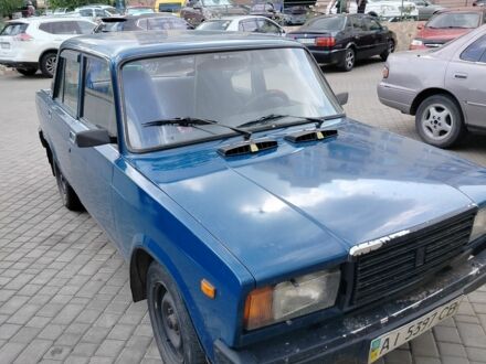 Синий ВАЗ 2107, объемом двигателя 0 л и пробегом 60 тыс. км за 1000 $, фото 1 на Automoto.ua