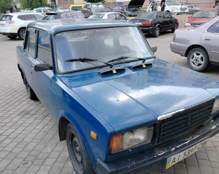 Синий ВАЗ 2107, объемом двигателя 0 л и пробегом 60 тыс. км за 1000 $, фото 1 на Automoto.ua
