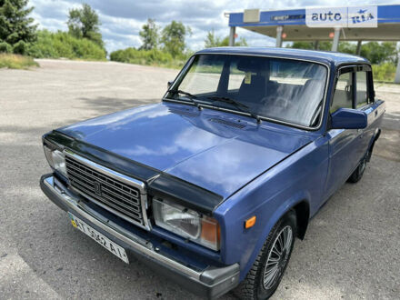Синий ВАЗ 2107, объемом двигателя 1.5 л и пробегом 117 тыс. км за 1550 $, фото 1 на Automoto.ua